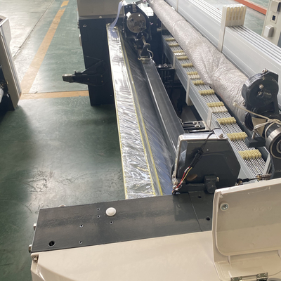 Podwójna dysza Tekstylna mała maszyna tkacka Water Jet Loom Cotton 170cm ISO