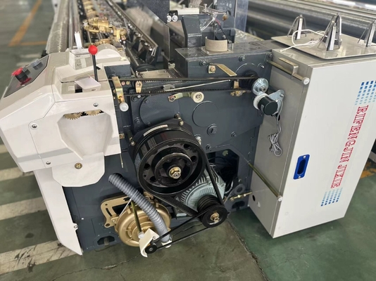 Płaski elektroniczny Dobby Loom Korba zrzucająca Cam Textile Power Loom Tkanie strumieniem wody