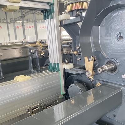Płaski elektroniczny Dobby Loom Korba zrzucająca Cam Textile Power Loom Tkanie strumieniem wody