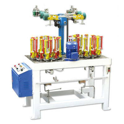 8 16 Wrzecionowa maszyna do oplatania do szycia plecionego okrągłego elastycznego sznurka